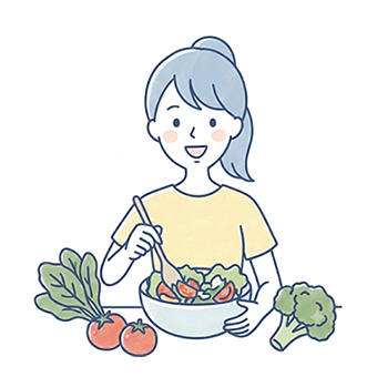 生活習慣と健康画像